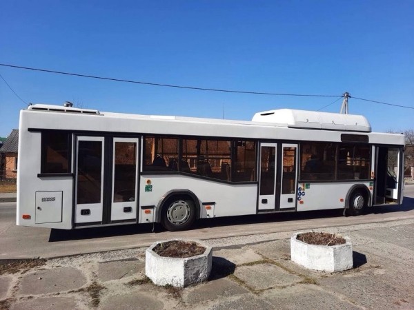 В Бресте новый экологически чистый и экономичный автобус МАЗ-103, работающий на метане В Бресте новый экологически чистый и экономичный автобус МАЗ-103, работающий на метане