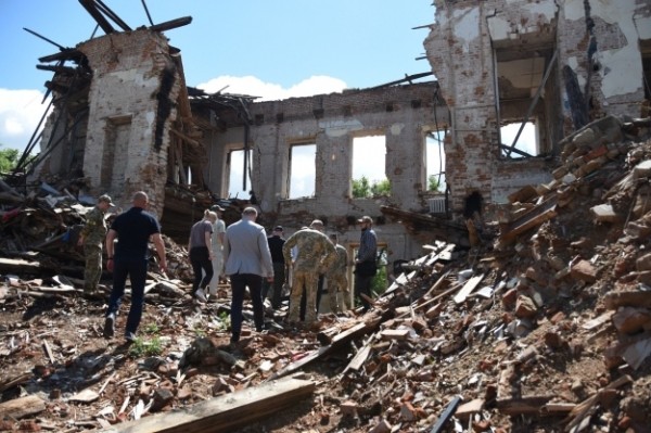 Эстонские военные побывали в Киевской области и встретились с Залужным