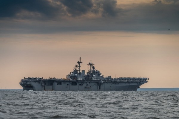 В Литву прибыл один из крупнейших военных кораблей США В Литву прибыл один из крупнейших военных кораблей США