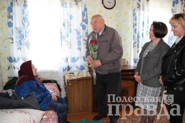 100 лет! Жительница Брестской области перешагнула вековой рубеж возраста 100 лет! Жительница Брестской области перешагнула вековой рубеж возраста